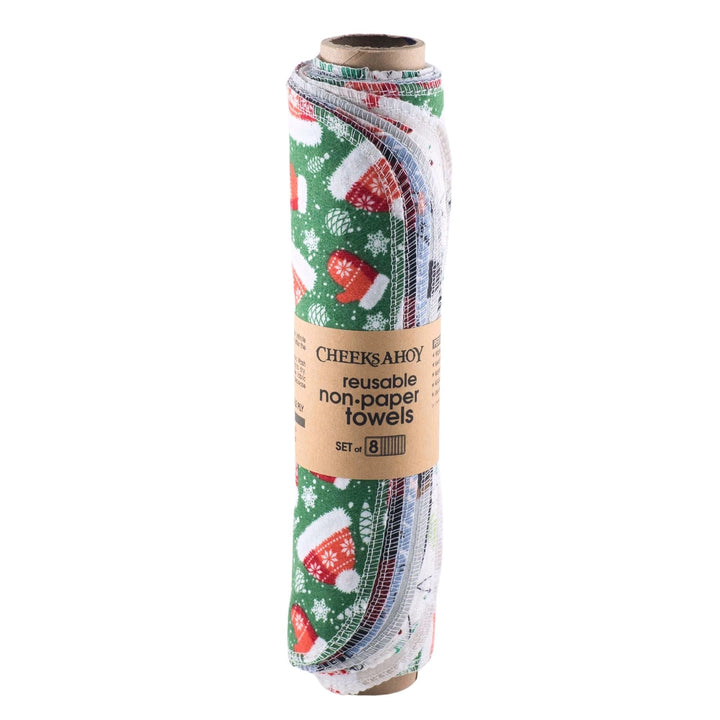 Reusable Non-paper Towels Limited Holiday Edition