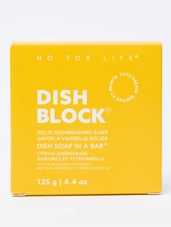 Dish Block Solid Dish Soap Lemongrass