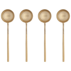 Long Spoon Gold Set of 4