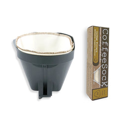 Reusable Organic Cotton Coffee Filter Drip #4 Cone