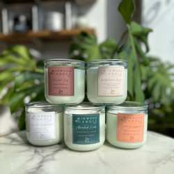 Premium Candle in Recycled/Reused Glass Jar