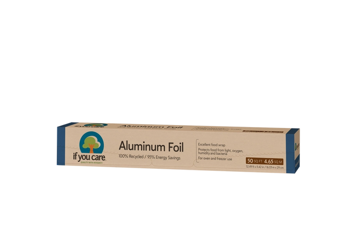 100% Recycled Aluminum Foil