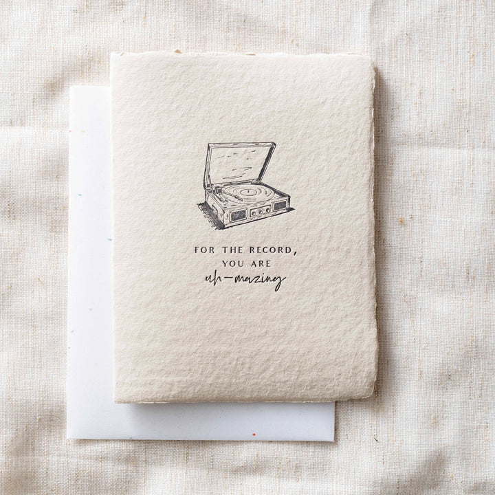 Greeting Cards from Upcycled Paper