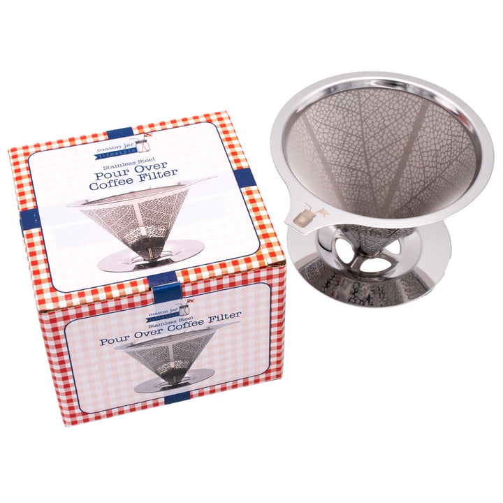 Stainless Steel Pour Over Coffee Filter