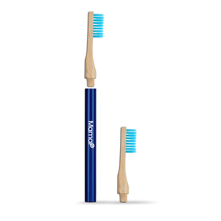 Mamal Aluminum Toothbrush + 1 Replacement Head