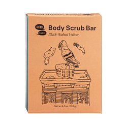 Body Scrub Bar: Black Walnut Vetiver